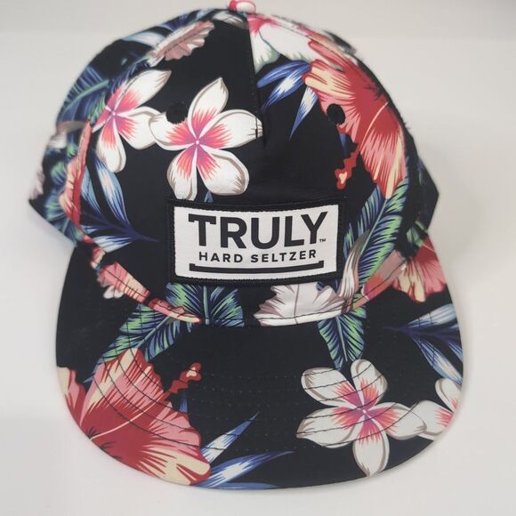 TRULY Other - Truly Hard Seltzer SnapBack Hat Floral Flowers Tropical Unisex Adjustable Cap